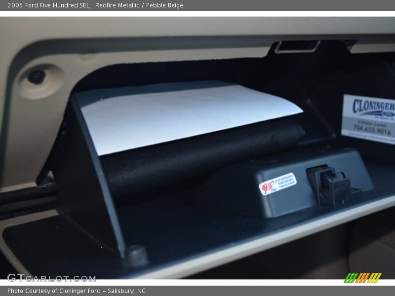 Redfire Metallic / Pebble Beige 2005 Ford Five Hundred SEL