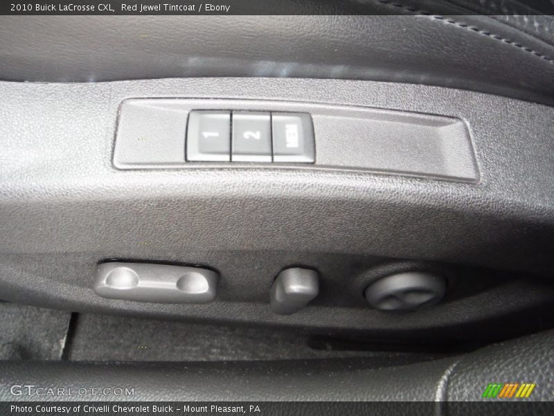 Red Jewel Tintcoat / Ebony 2010 Buick LaCrosse CXL