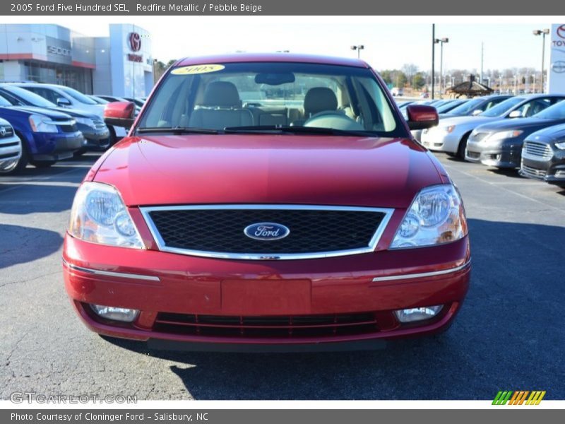 Redfire Metallic / Pebble Beige 2005 Ford Five Hundred SEL