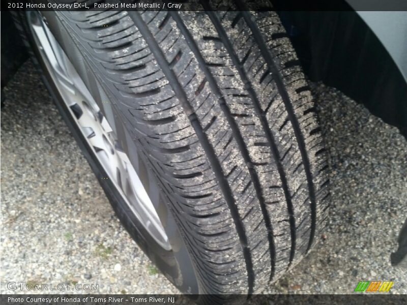 Polished Metal Metallic / Gray 2012 Honda Odyssey EX-L
