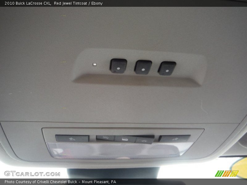 Red Jewel Tintcoat / Ebony 2010 Buick LaCrosse CXL