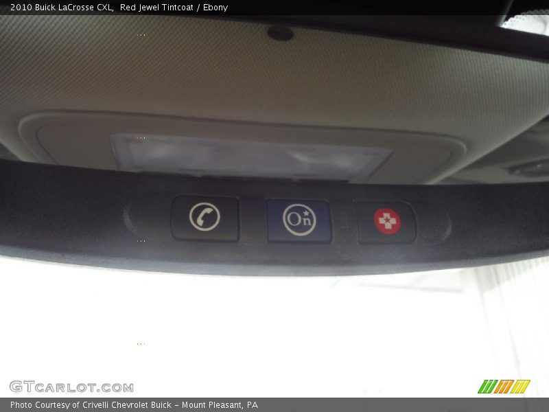 Red Jewel Tintcoat / Ebony 2010 Buick LaCrosse CXL