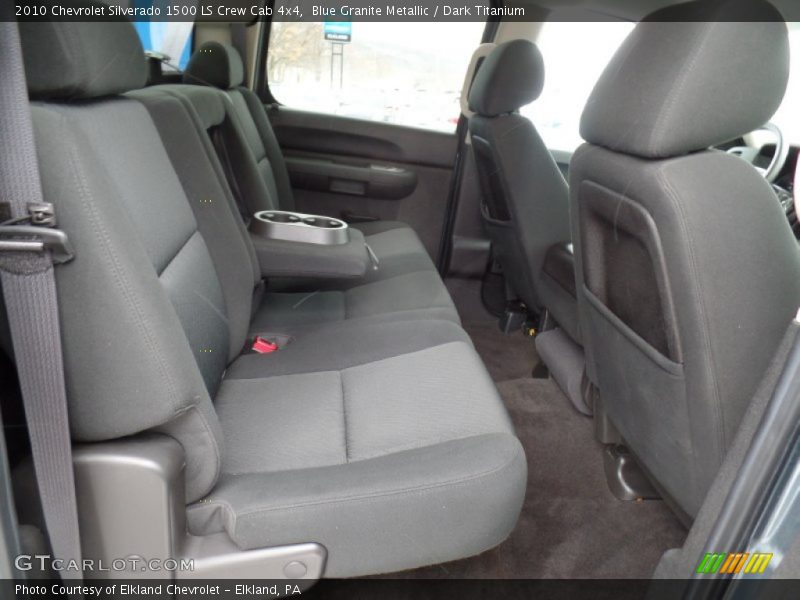 Blue Granite Metallic / Dark Titanium 2010 Chevrolet Silverado 1500 LS Crew Cab 4x4