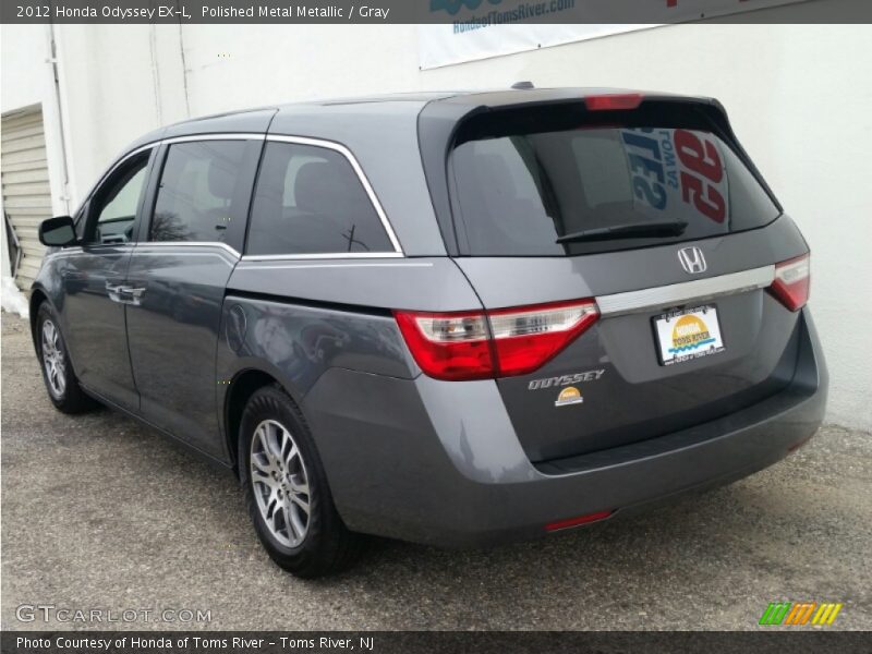 Polished Metal Metallic / Gray 2012 Honda Odyssey EX-L