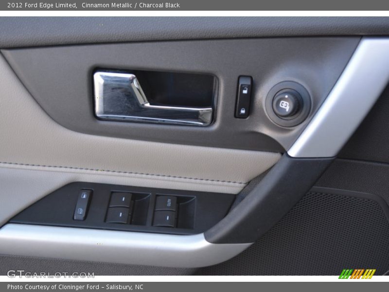 Cinnamon Metallic / Charcoal Black 2012 Ford Edge Limited