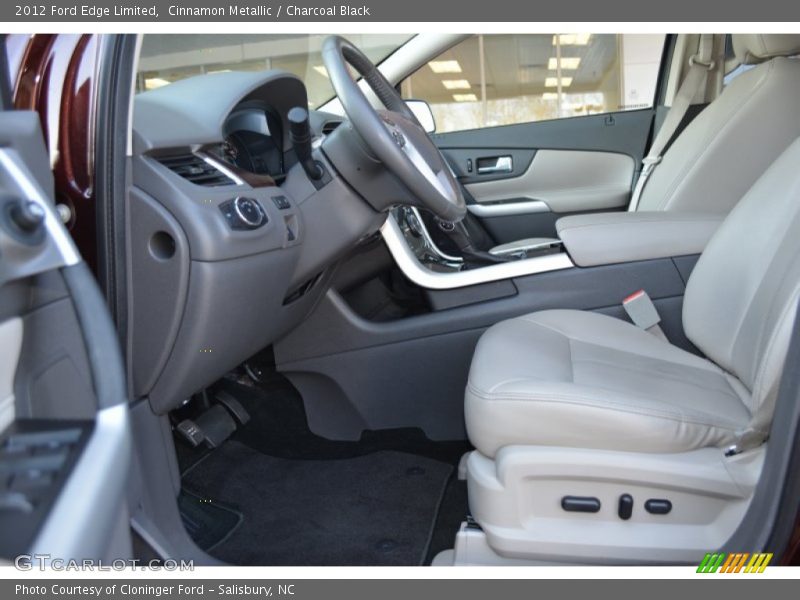 Cinnamon Metallic / Charcoal Black 2012 Ford Edge Limited