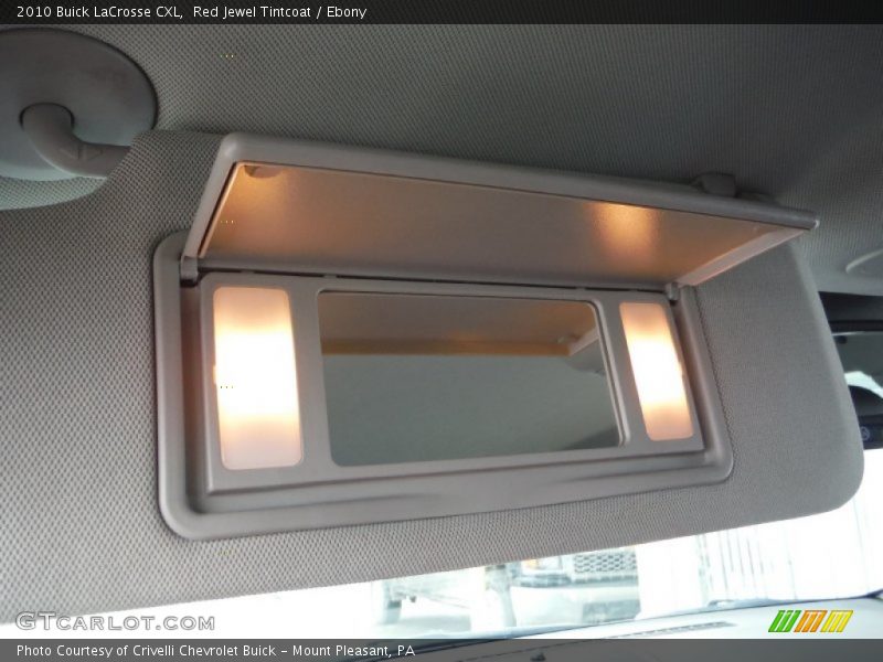 Red Jewel Tintcoat / Ebony 2010 Buick LaCrosse CXL
