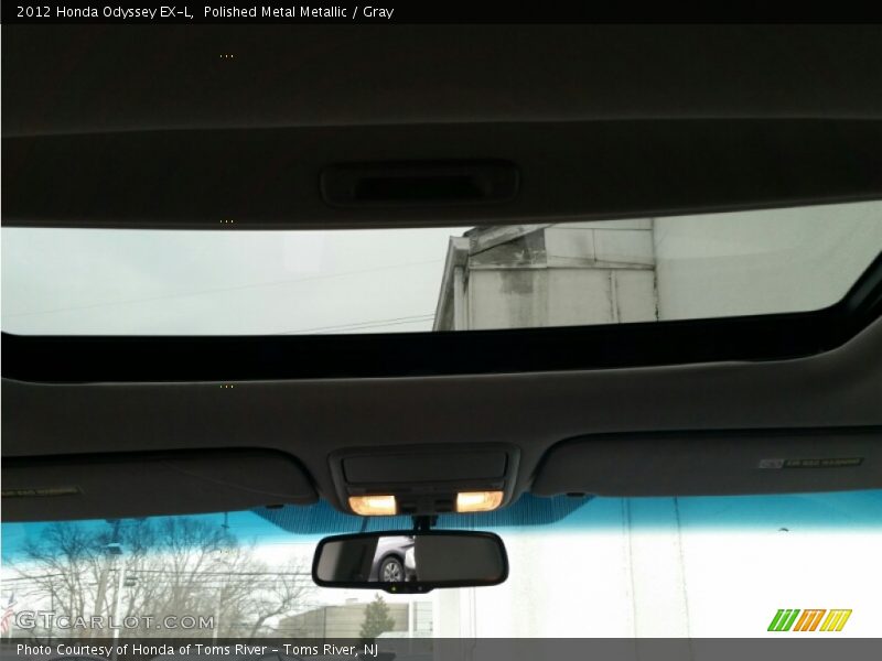 Polished Metal Metallic / Gray 2012 Honda Odyssey EX-L