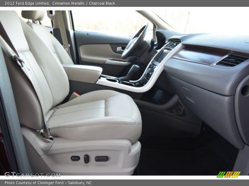Cinnamon Metallic / Charcoal Black 2012 Ford Edge Limited