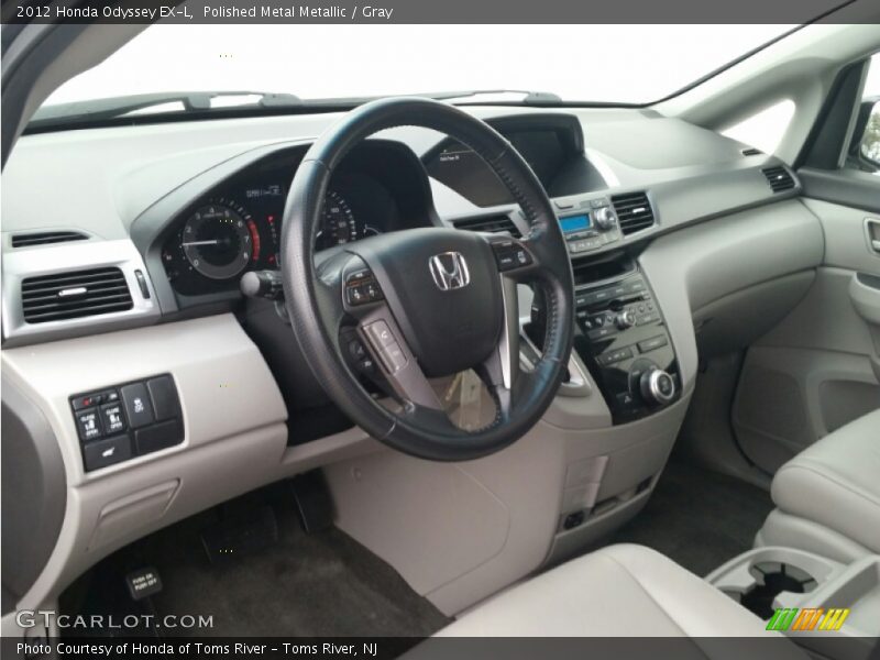 Polished Metal Metallic / Gray 2012 Honda Odyssey EX-L