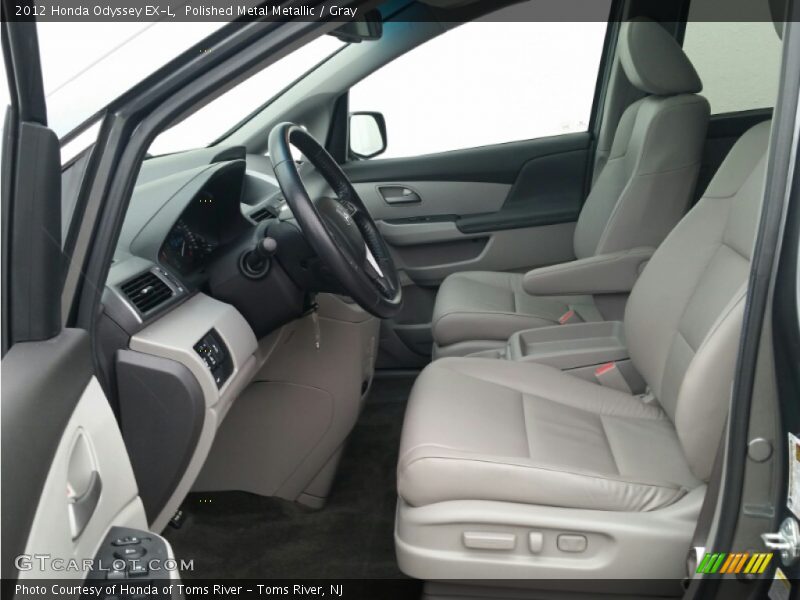 Polished Metal Metallic / Gray 2012 Honda Odyssey EX-L