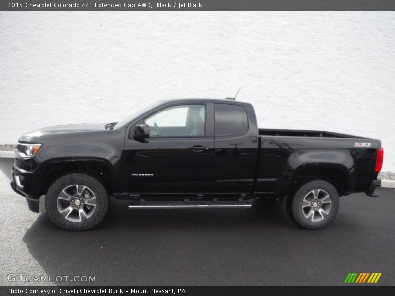 Black / Jet Black 2015 Chevrolet Colorado Z71 Extended Cab 4WD
