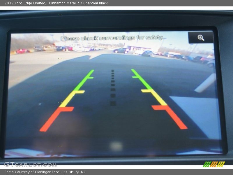 Cinnamon Metallic / Charcoal Black 2012 Ford Edge Limited