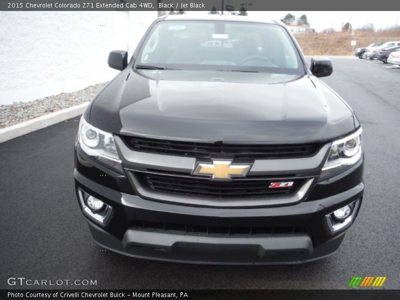 Black / Jet Black 2015 Chevrolet Colorado Z71 Extended Cab 4WD