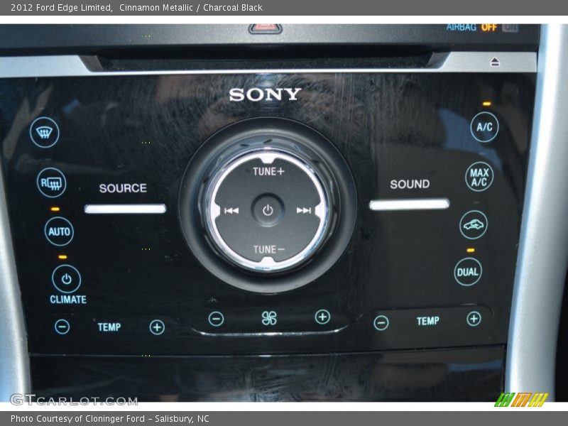 Cinnamon Metallic / Charcoal Black 2012 Ford Edge Limited