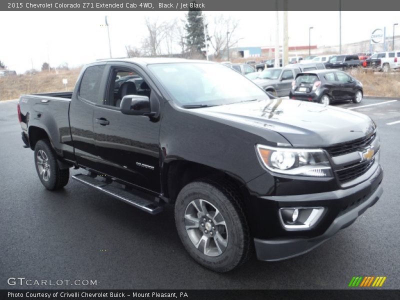 Black / Jet Black 2015 Chevrolet Colorado Z71 Extended Cab 4WD