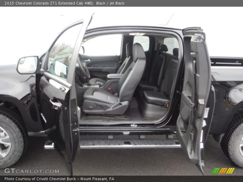 Black / Jet Black 2015 Chevrolet Colorado Z71 Extended Cab 4WD