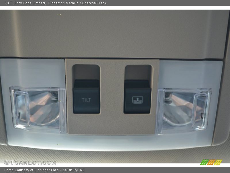 Cinnamon Metallic / Charcoal Black 2012 Ford Edge Limited