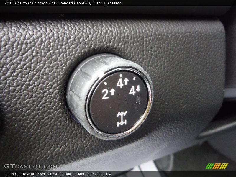 Black / Jet Black 2015 Chevrolet Colorado Z71 Extended Cab 4WD