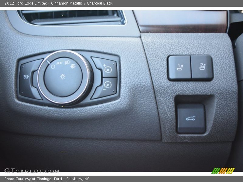 Cinnamon Metallic / Charcoal Black 2012 Ford Edge Limited