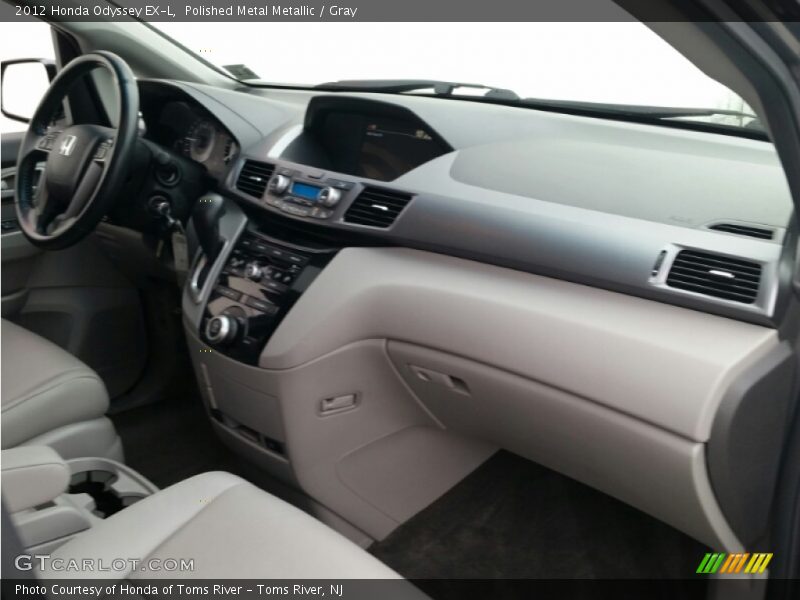 Polished Metal Metallic / Gray 2012 Honda Odyssey EX-L