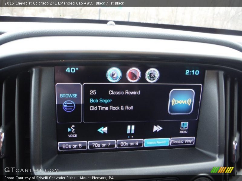 Black / Jet Black 2015 Chevrolet Colorado Z71 Extended Cab 4WD