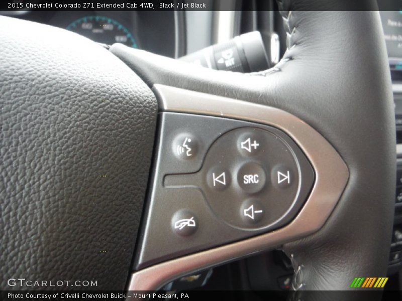Black / Jet Black 2015 Chevrolet Colorado Z71 Extended Cab 4WD
