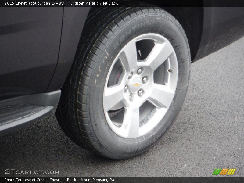Tungsten Metallic / Jet Black 2015 Chevrolet Suburban LS 4WD