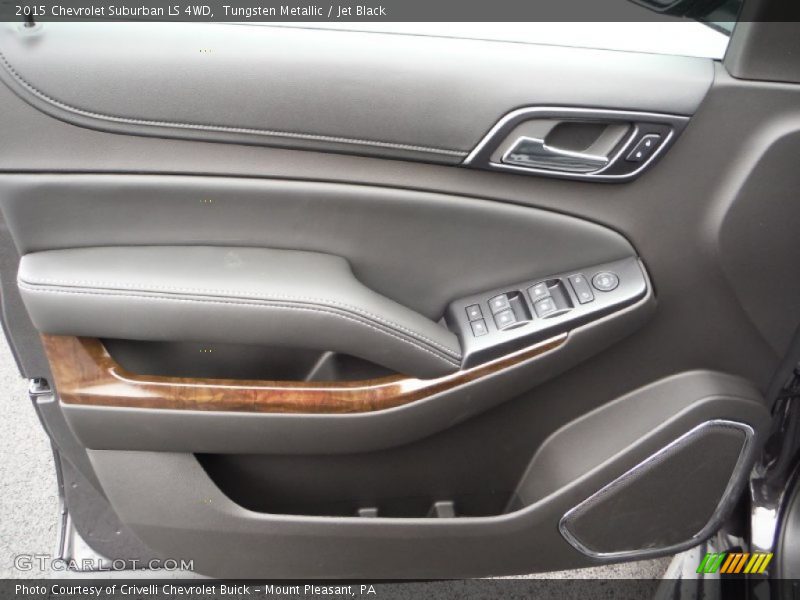 Tungsten Metallic / Jet Black 2015 Chevrolet Suburban LS 4WD