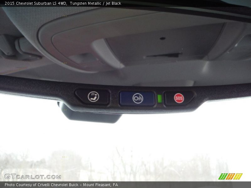 Tungsten Metallic / Jet Black 2015 Chevrolet Suburban LS 4WD