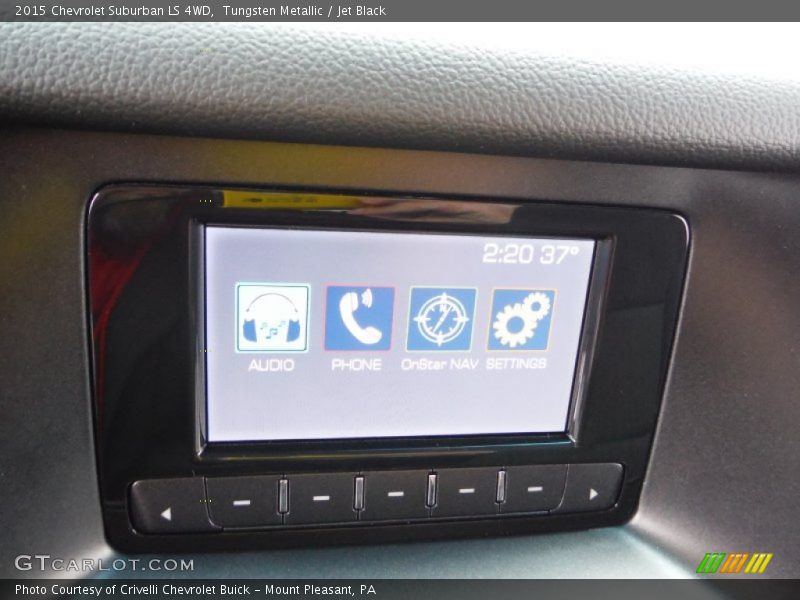 Tungsten Metallic / Jet Black 2015 Chevrolet Suburban LS 4WD
