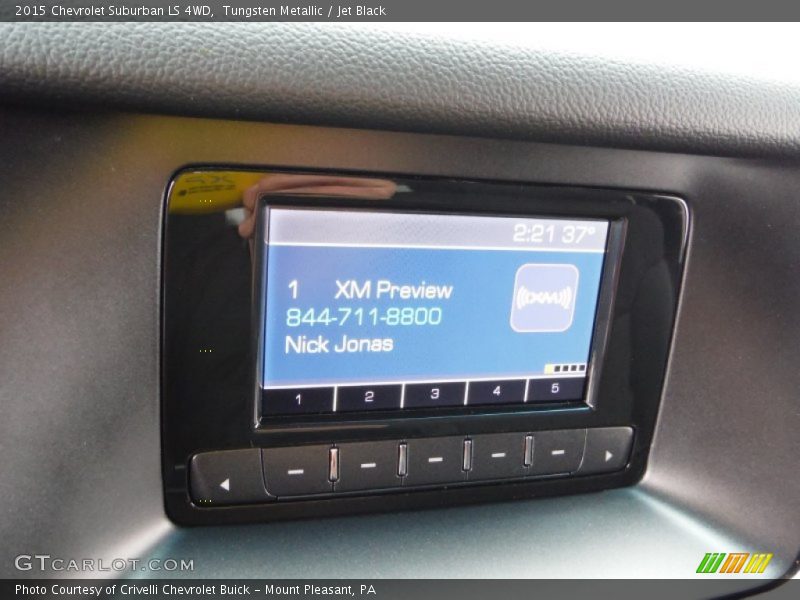 Tungsten Metallic / Jet Black 2015 Chevrolet Suburban LS 4WD