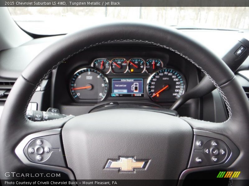 Tungsten Metallic / Jet Black 2015 Chevrolet Suburban LS 4WD