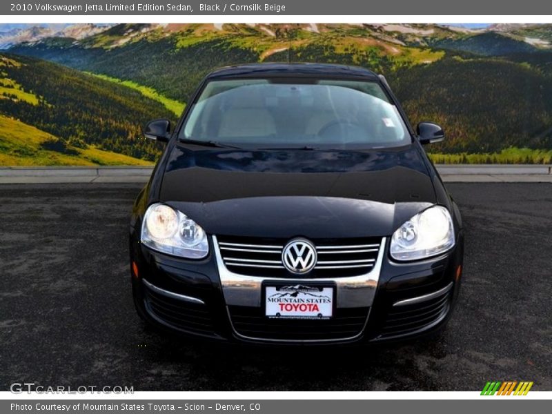 Black / Cornsilk Beige 2010 Volkswagen Jetta Limited Edition Sedan
