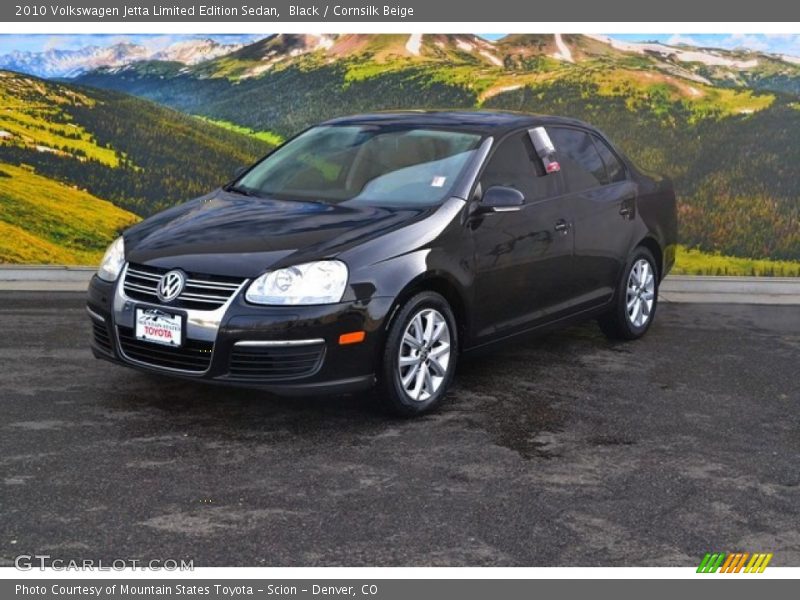 Black / Cornsilk Beige 2010 Volkswagen Jetta Limited Edition Sedan