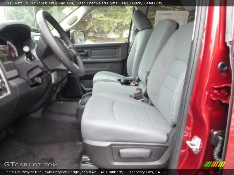 Front Seat of 2015 1500 Express Crew Cab 4x4