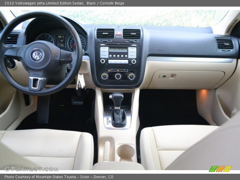 Black / Cornsilk Beige 2010 Volkswagen Jetta Limited Edition Sedan