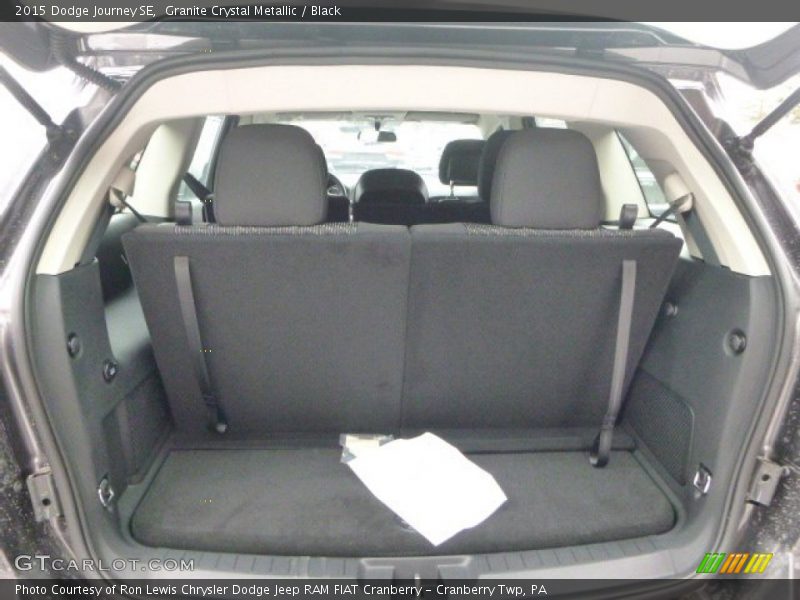Granite Crystal Metallic / Black 2015 Dodge Journey SE