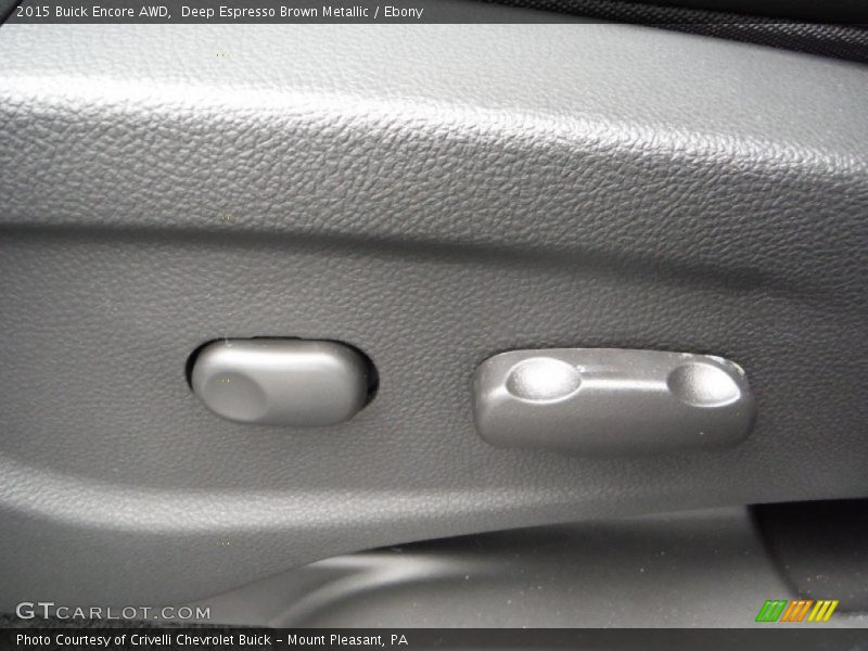 Deep Espresso Brown Metallic / Ebony 2015 Buick Encore AWD