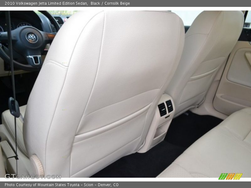 Black / Cornsilk Beige 2010 Volkswagen Jetta Limited Edition Sedan