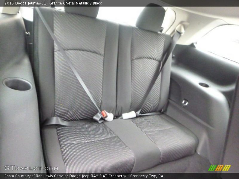 Granite Crystal Metallic / Black 2015 Dodge Journey SE