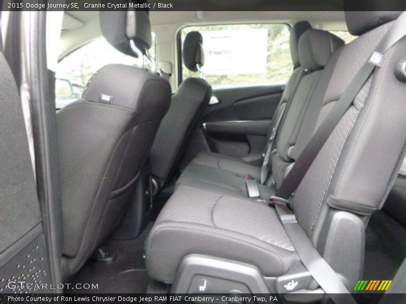 Granite Crystal Metallic / Black 2015 Dodge Journey SE