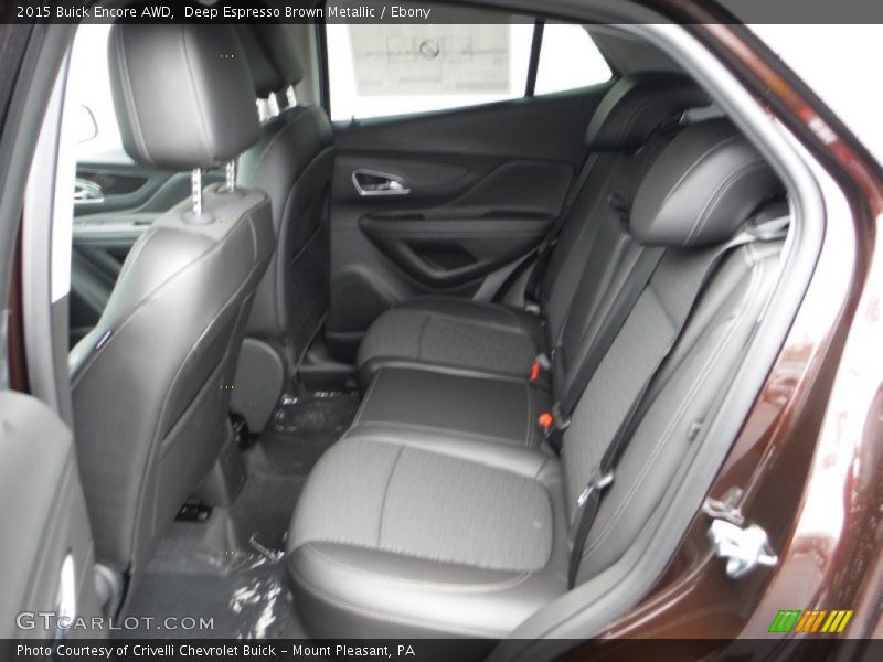 Deep Espresso Brown Metallic / Ebony 2015 Buick Encore AWD