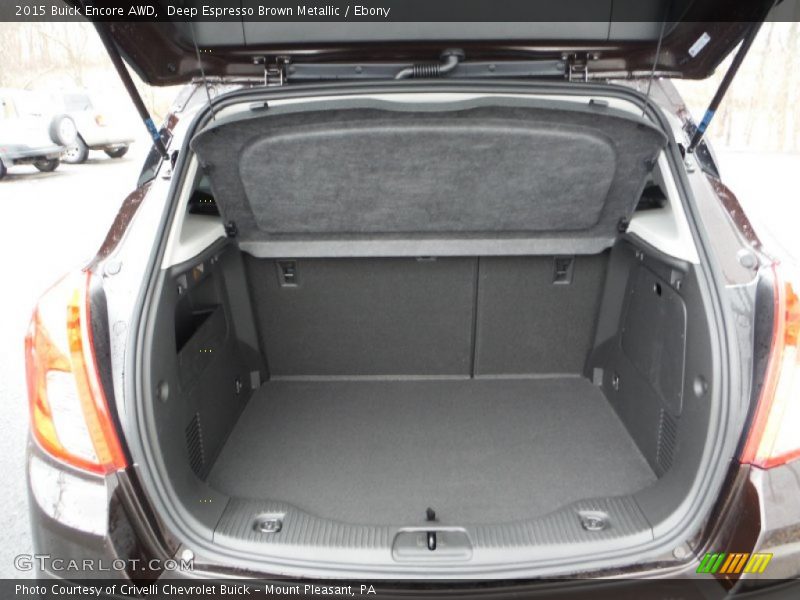 Deep Espresso Brown Metallic / Ebony 2015 Buick Encore AWD