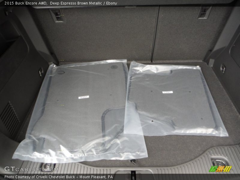 Deep Espresso Brown Metallic / Ebony 2015 Buick Encore AWD
