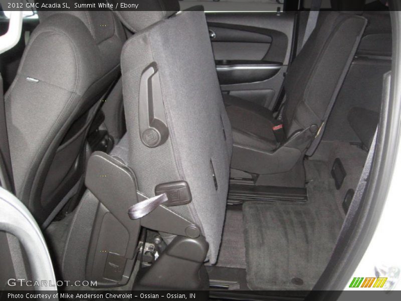 Summit White / Ebony 2012 GMC Acadia SL