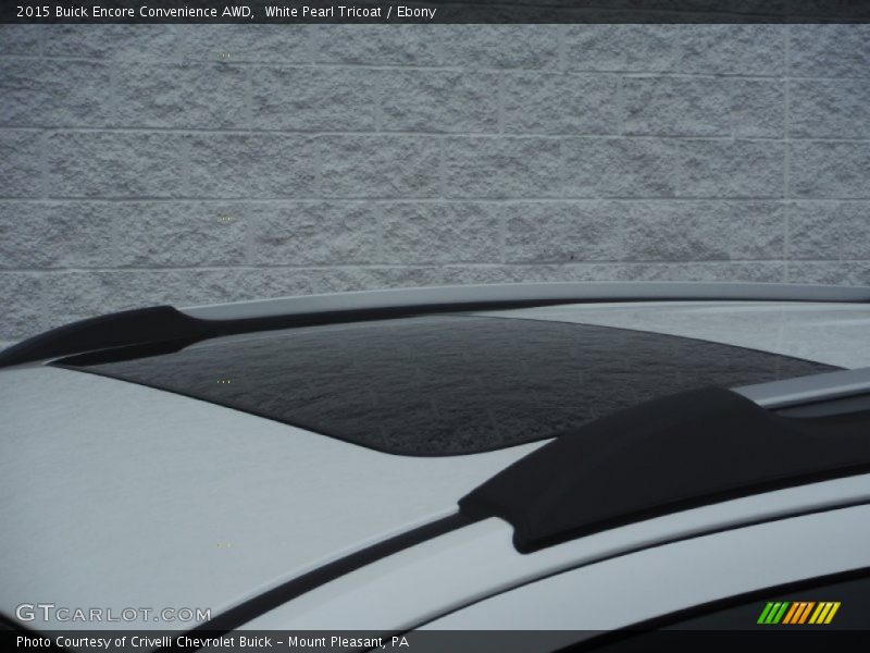 White Pearl Tricoat / Ebony 2015 Buick Encore Convenience AWD