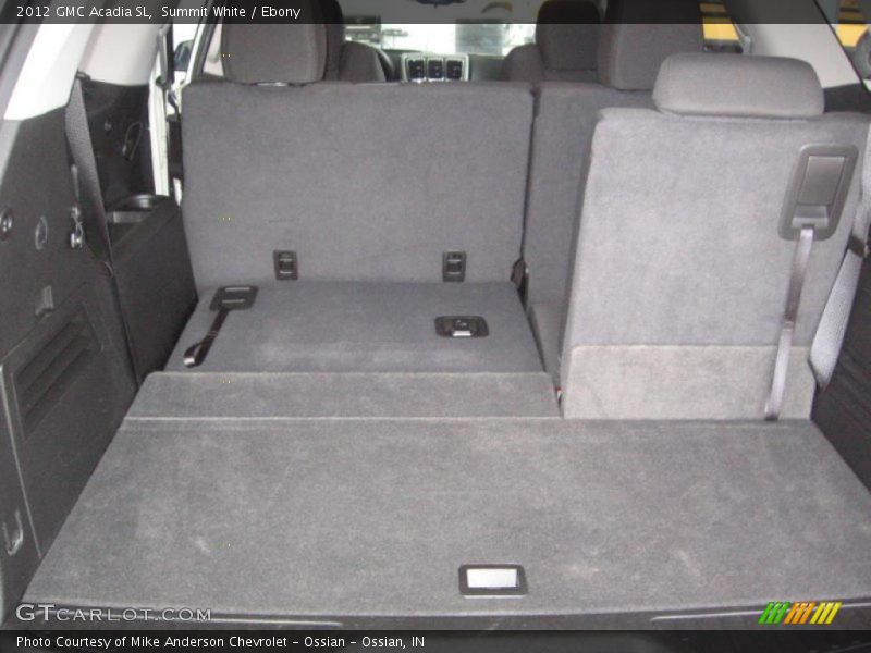Summit White / Ebony 2012 GMC Acadia SL
