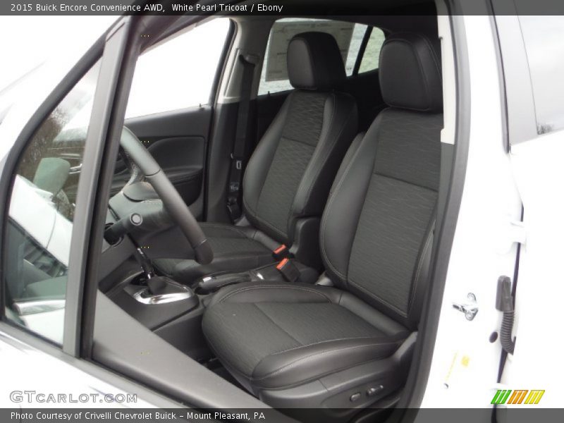 White Pearl Tricoat / Ebony 2015 Buick Encore Convenience AWD