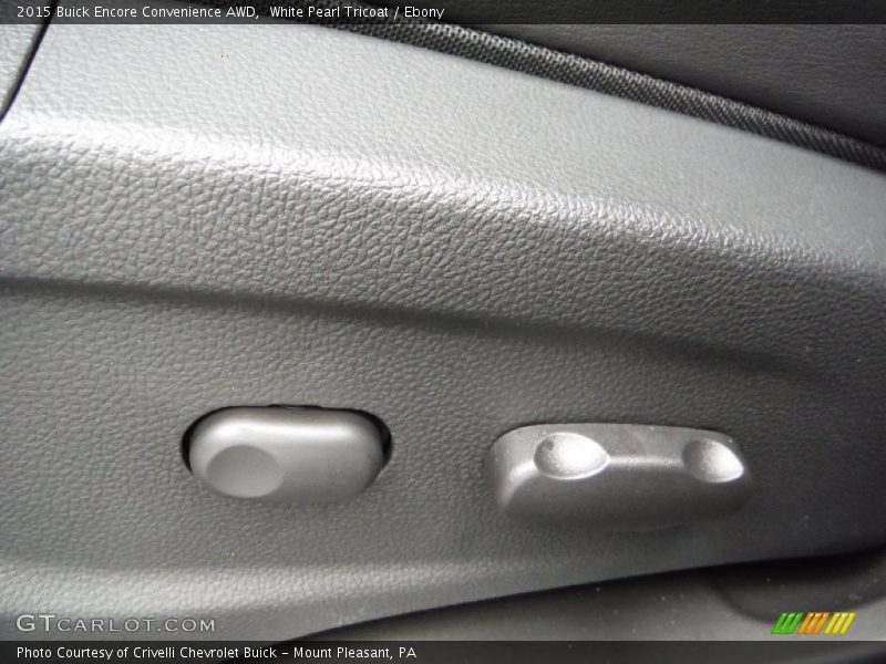 White Pearl Tricoat / Ebony 2015 Buick Encore Convenience AWD